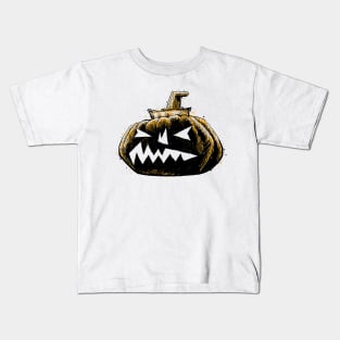 Halloween Angry Jack Kids T-Shirt